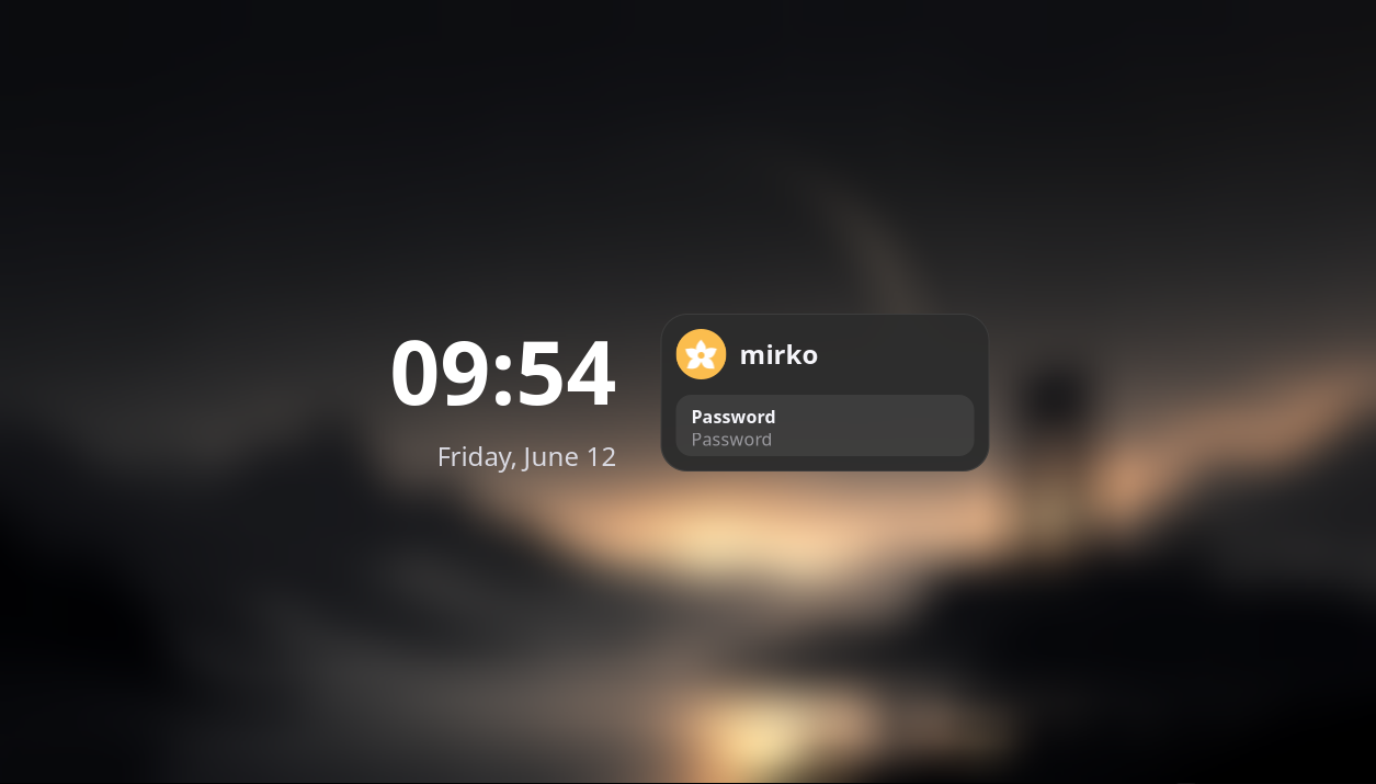 The redesigned lock screen