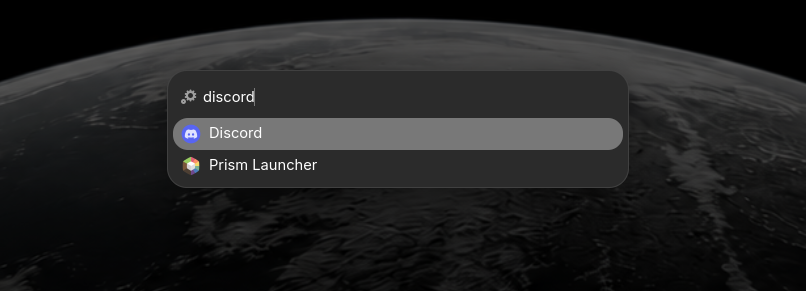 Spotlight searching installed applications